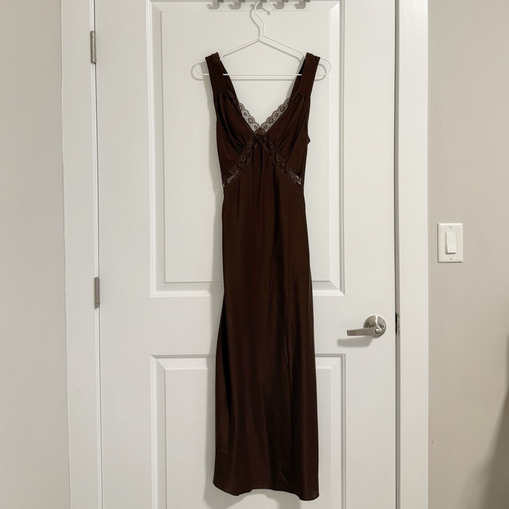 Reformation Provence Silk Dress